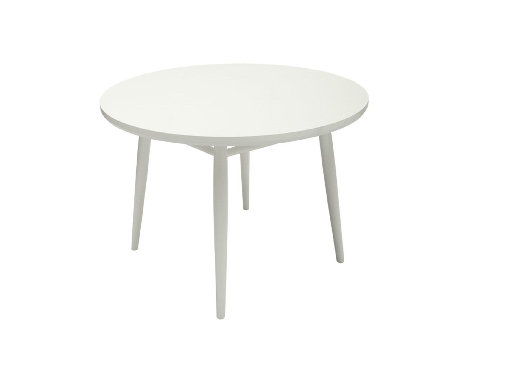 Стол обеденный круглый Spring 110 (Белый - )