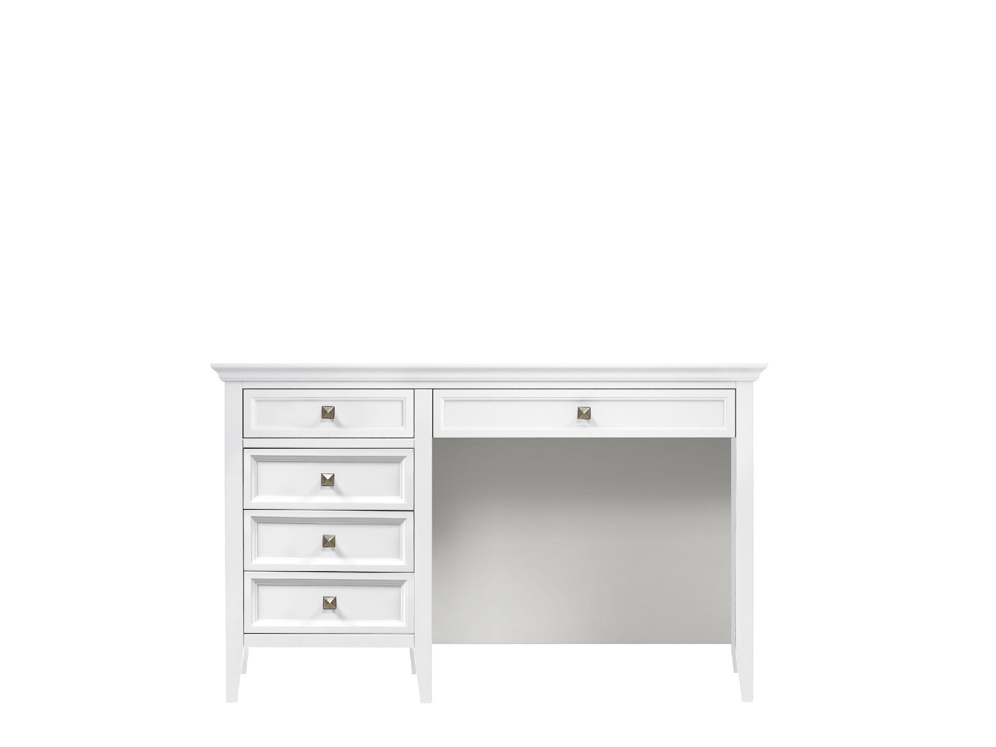 Стол письменный однотумбовый Manhattan (Белый - )