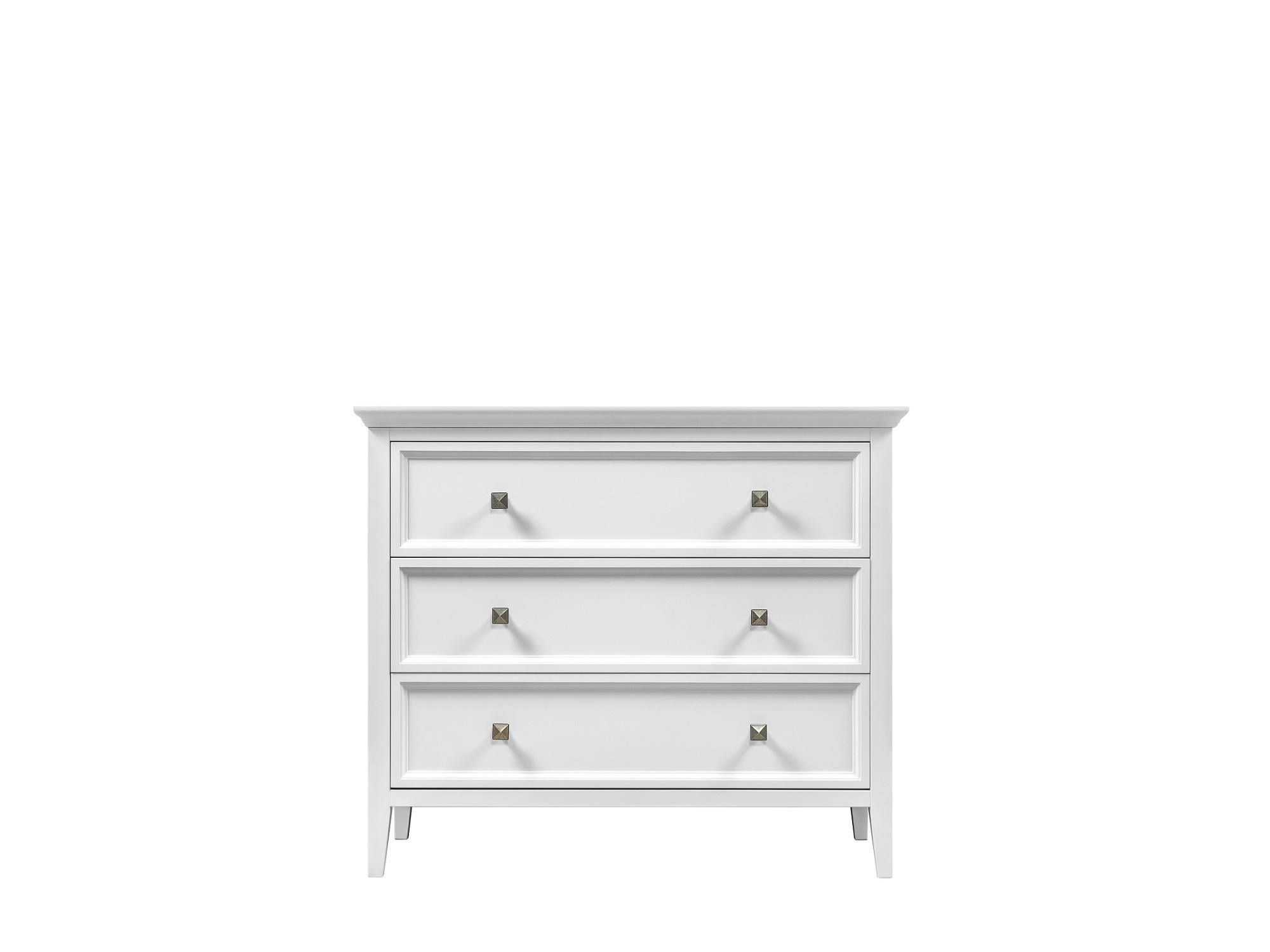 Комод 3 ящика Manhattan (Белый - )
