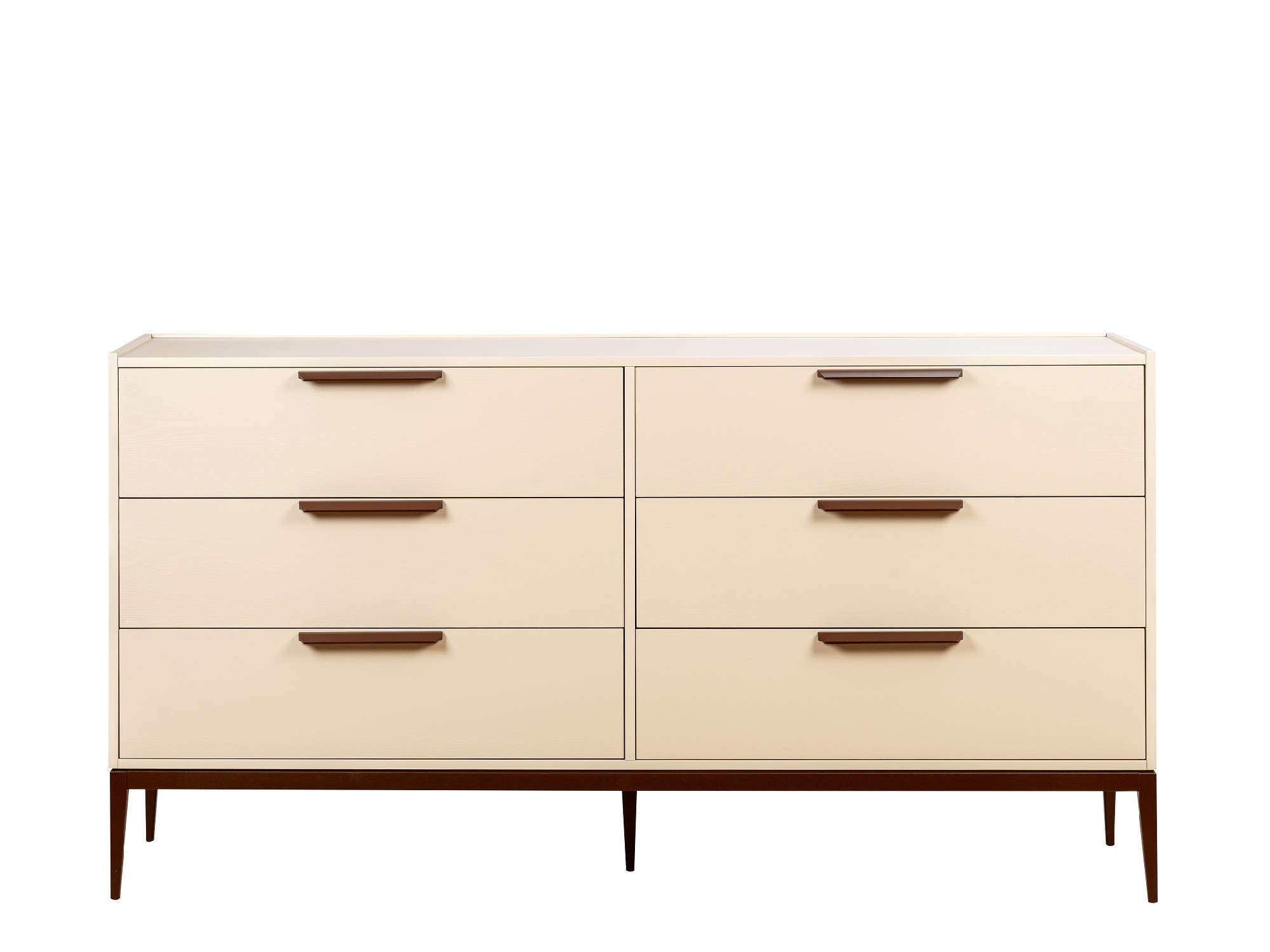 Комод 6 ящиков MARANTA (Кремовый - )