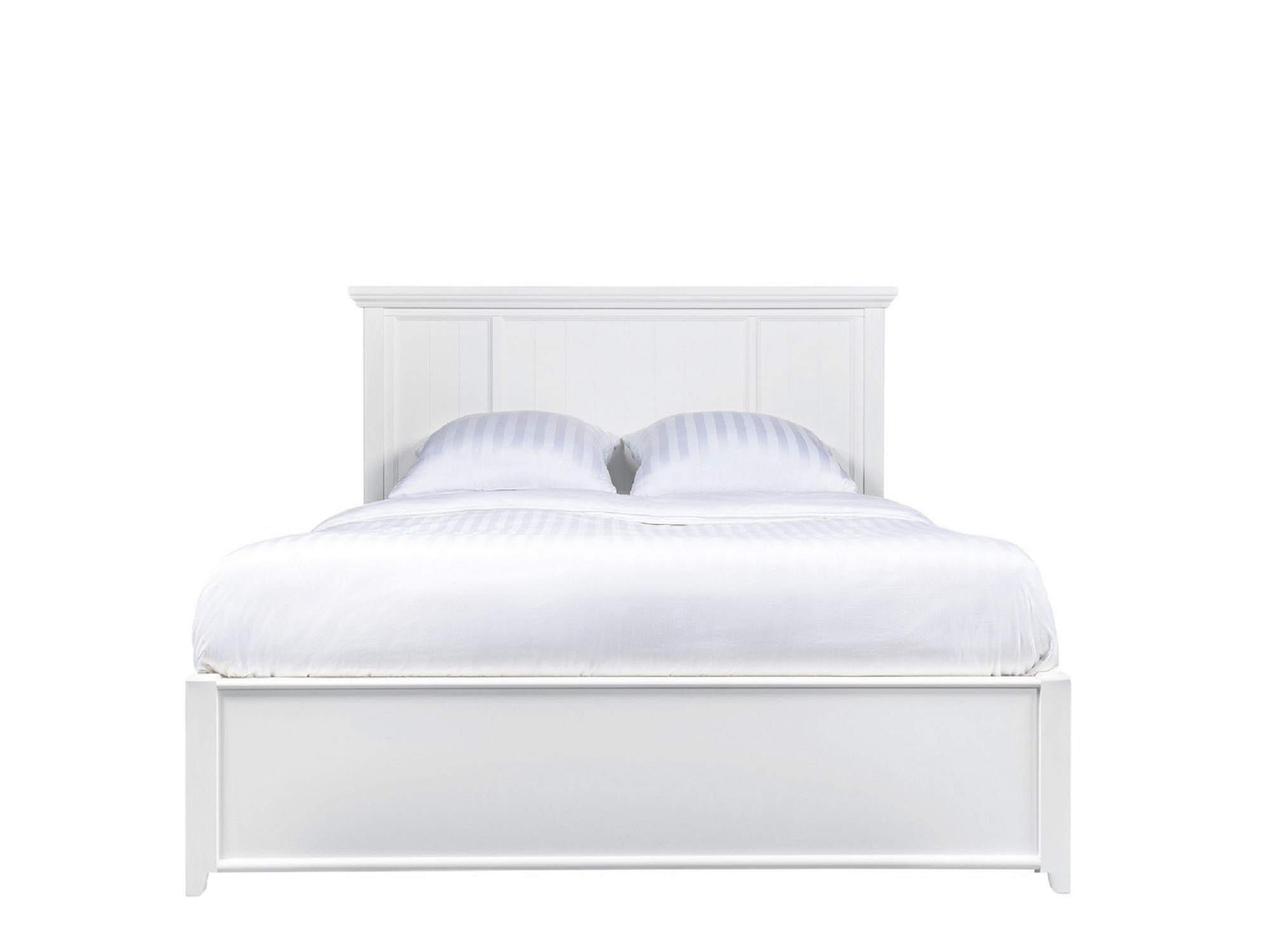 Кровать полутораспальная 140 с подъемным механизмом Manhattan (Белый - )