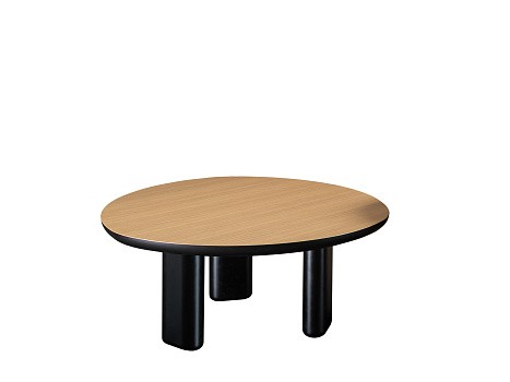 Стол журнальный CHELSEA 800 (Дуб натуральный - Черный)