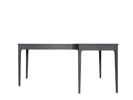 Стол письменный угловой правый Soho (Графит - )