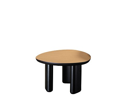 Стол журнальный CHELSEA 500 (Дуб натуральный - Черный)