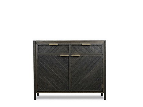 Комод 2 дверки 2 ящика ART-DECO (Дуб Венге - )