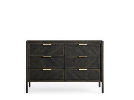 Комод 6 ящиков ART-DECO (Дуб Венге - )