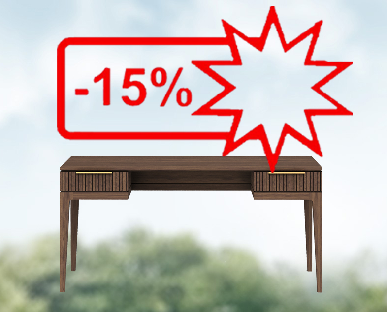 Акция 15% на письменный стол из коллекции Bryce с 01.03.2026 по 31.03.2026