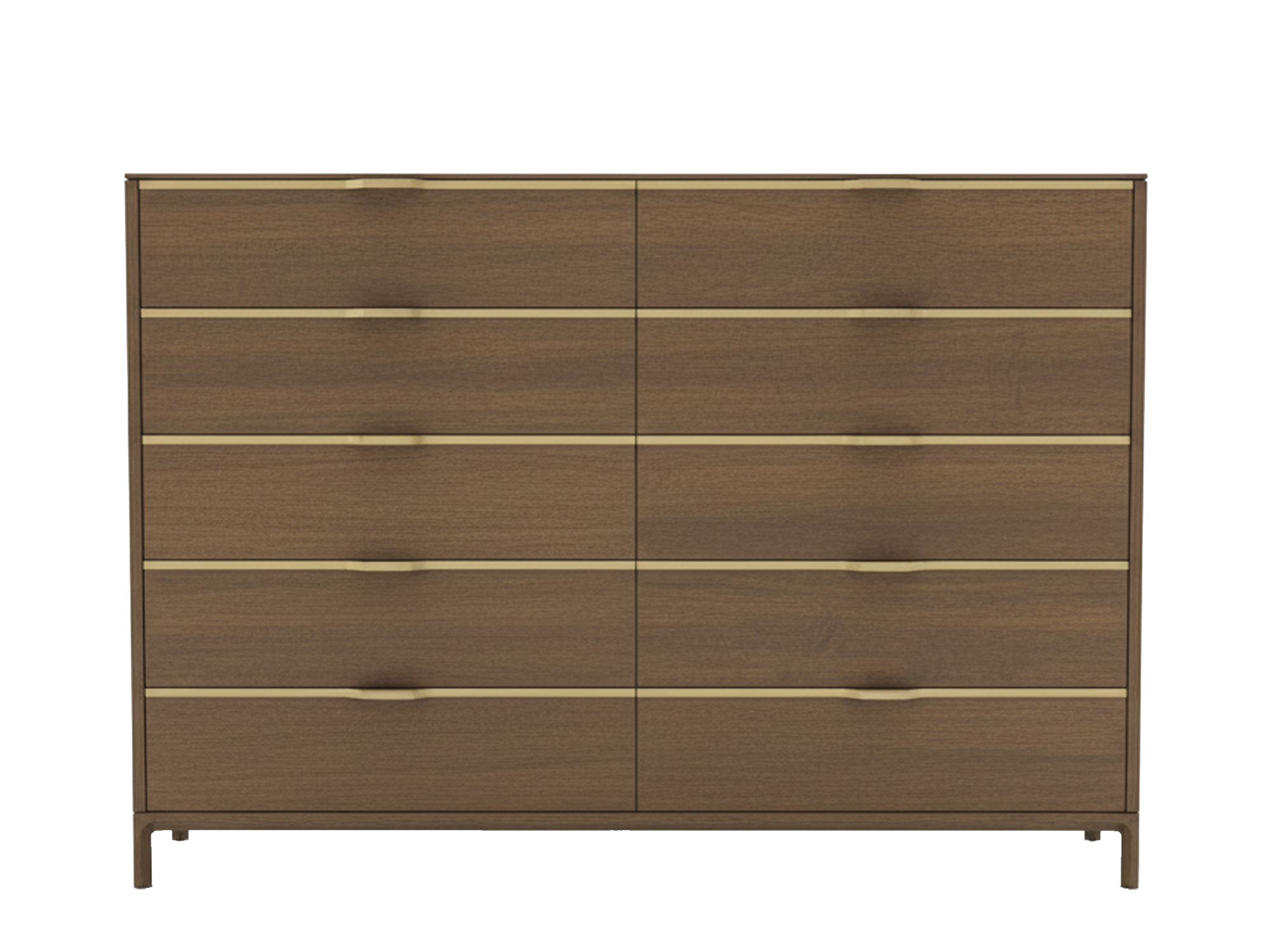 Комод с 10-ю ящиками Dalton (Итальянский капучино - )